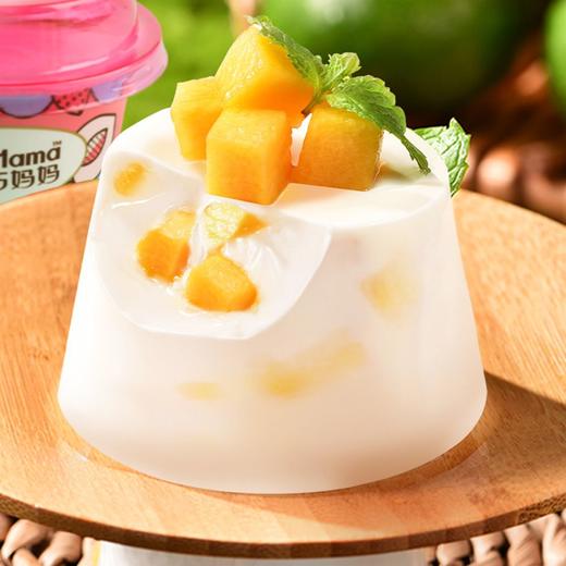 巧妈妈 蜜桃果肉水果牛奶布丁 200g/盒 商品图1