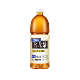 三得利900ml无糖乌龙茶