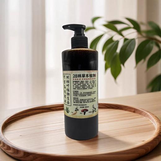 【九九】古法熬制侧柏叶皂角生姜植物洗发水无硅油控油去屑 2瓶装  500ml/瓶 商品图2