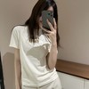 重磅渠道   miu水钻T恤 超精致水钻贴布刺绣  松弛高级感 商品缩略图3