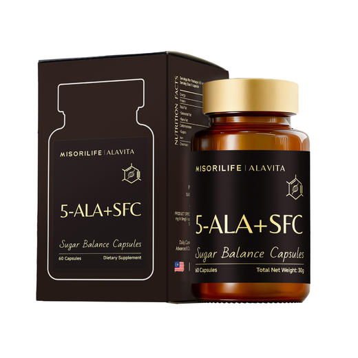 ⁶【MISORILIFE糖平衡胶囊】桑叶提取物+5-ALA磷酸盐+苦瓜提取物+柠檬酸亚铁钠+铬酵母 60粒/瓶，效期到28年11月【香港直邮】SS06-QTT-MIS 商品图0