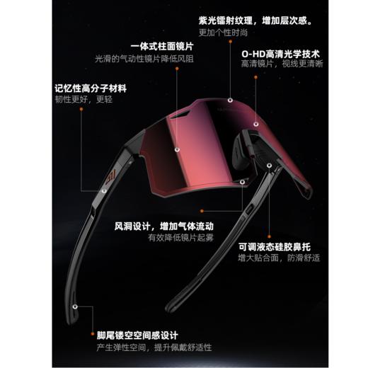 高特骑行眼镜变色男款女专业自行车公路车高清防风护目镜GT67019 商品图2
