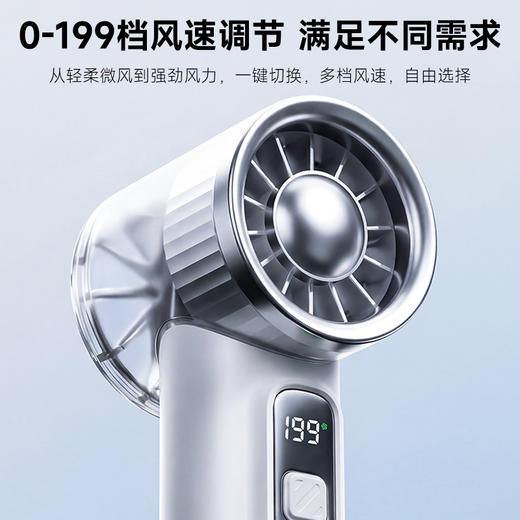 奥戈那S19高速手持小风扇|夏天随身吹它，凉快极了 商品图4