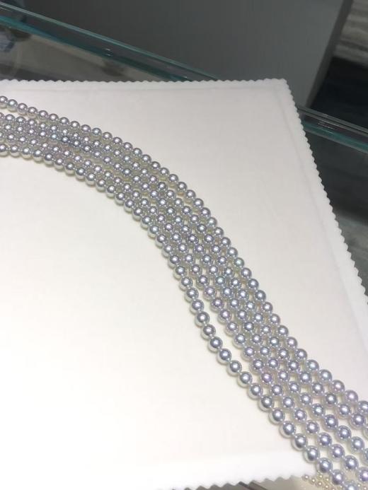 18.
新货 极光小灯泡
吉尔德真多麻证书 6-6.5mm 圆 极微瑕 珠光超亮 超日产的规格 约43cm S925银扣子 商品图2