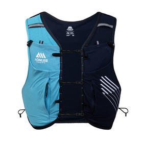 奥尼捷 champion系列•越野跑背包10L-雾霾蓝「送水壶或杖包」