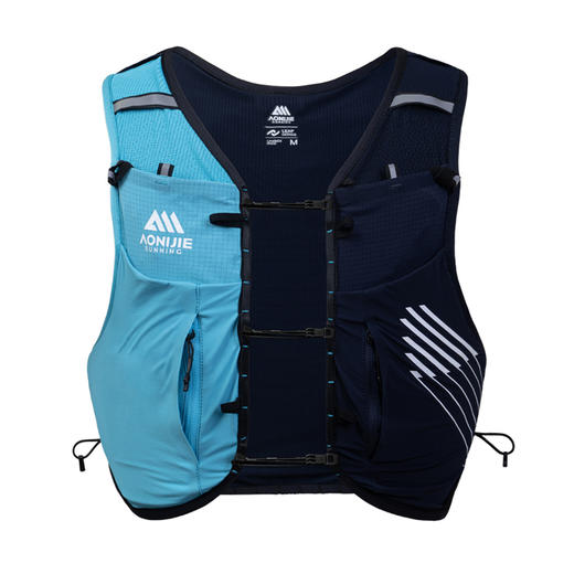 奥尼捷 champion系列•越野跑背包10L-雾霾蓝「送水壶或杖包」 商品图0