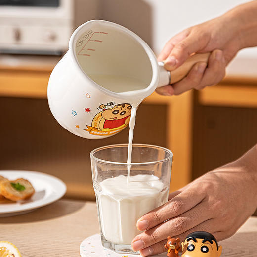 摩登主妇搪瓷迷你小奶锅辅食专用锅热奶煮牛奶小锅 商品图2