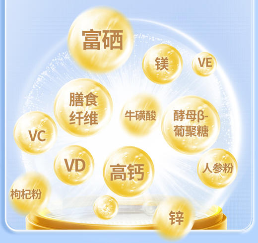 安琪纽特悠然富硒酵母高钙中老年奶粉（便携装） 3袋组合 商品图2