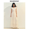 玛克门店发货：MAXRIENY散摆连衣裙甜美长裙小白裙货号：MC86DR026 商品缩略图2