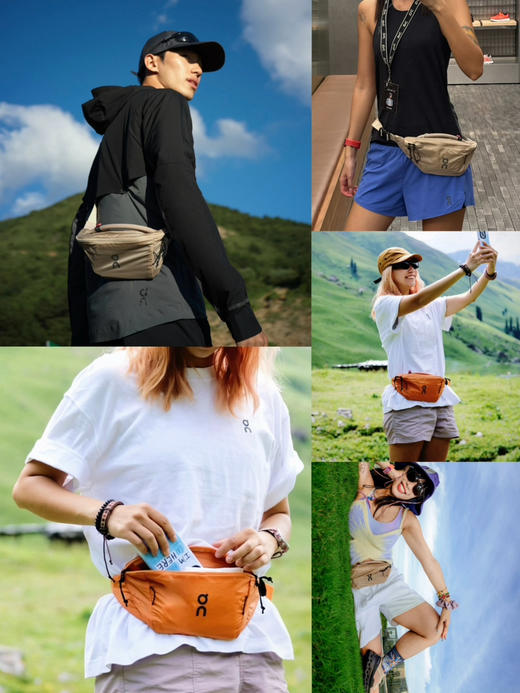 代工纯元。ON昂*Waist Pack Lite系列男女款轻量腰包～（售后时间：签收3天内，不合适及时申请） 商品图2