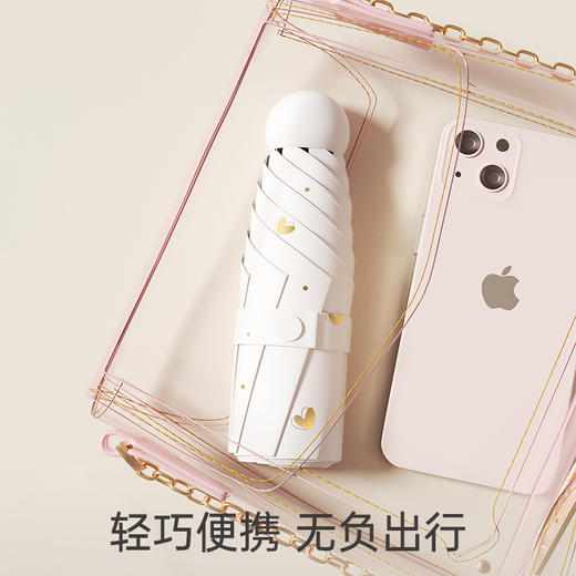 左都烫金防晒遮阳晴雨伞 商品图2