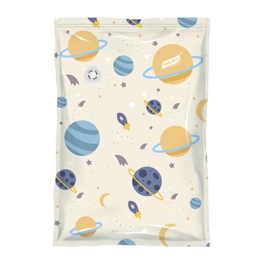 【积分兑换】太力 星球款免抽气手卷收纳袋5件套 商品图2