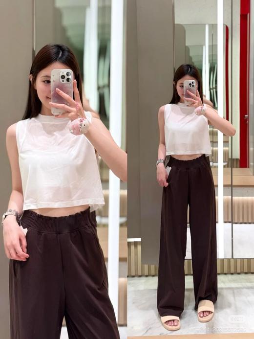 露露  褶皱花苞腰长裤 三个颜色 商品图7