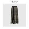 PanYiXiu/潘依绣100%桑蚕丝高级感通勤气质飘逸感两面穿半身裙 YL11726 商品缩略图4