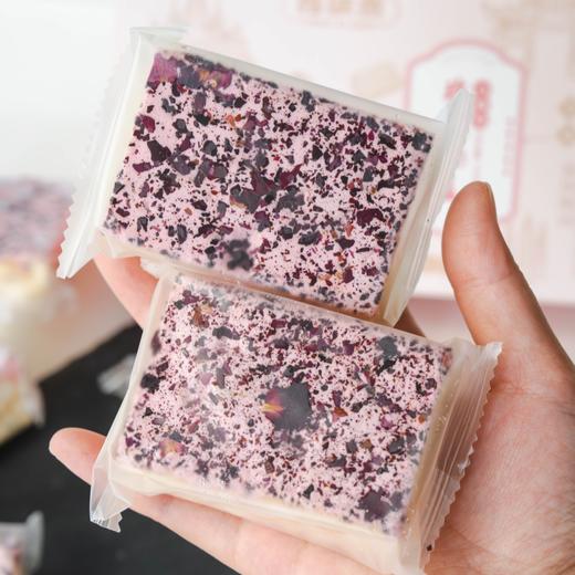 【斌哥优选】云南玫瑰奶盖沙琪玛，一口下去满满玫瑰花香，不油腻，奶盖+沙琪玛层次丰富 商品图4