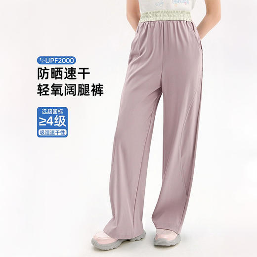 【39元起1件】女童阔腿裤2026新款儿童裤子春夏季女孩初中生速干百搭宽松休闲裤-6008693067 商品图1