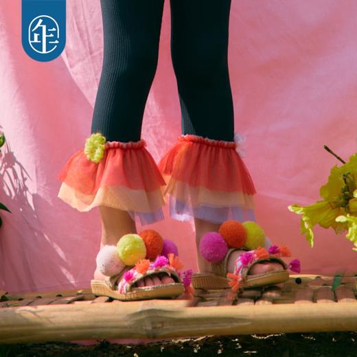 年衣童装儿童打底裤女童2026年新款夏装民族风女孩百搭高腰裤长裤 商品图4