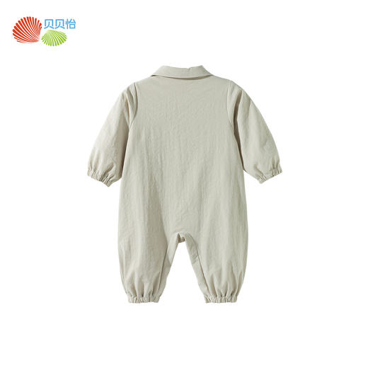 贝贝怡春秋男童前开连体衣 商品图7