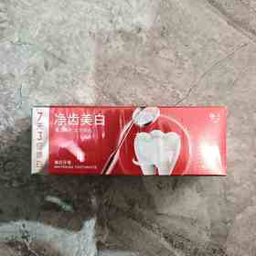 茗诗洁美白牙膏30g