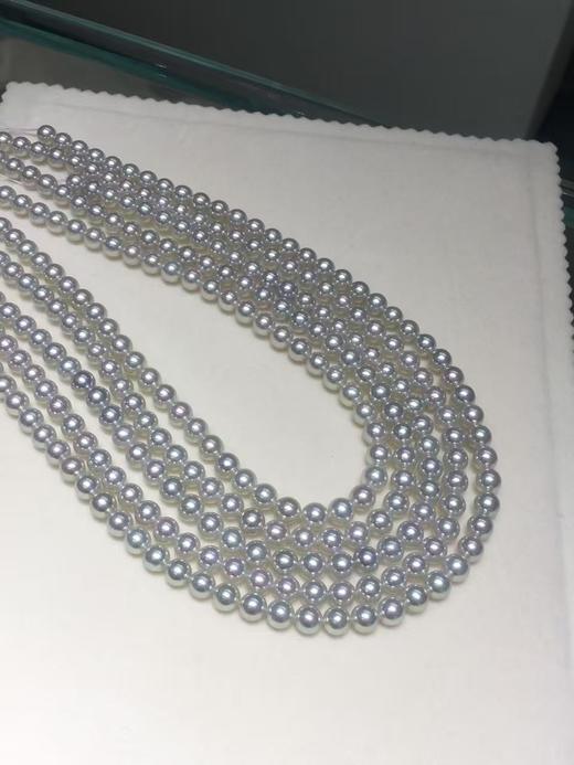 18.
新货 极光小灯泡
吉尔德真多麻证书 6-6.5mm 圆 极微瑕 珠光超亮 超日产的规格 约43cm S925银扣子 商品图0