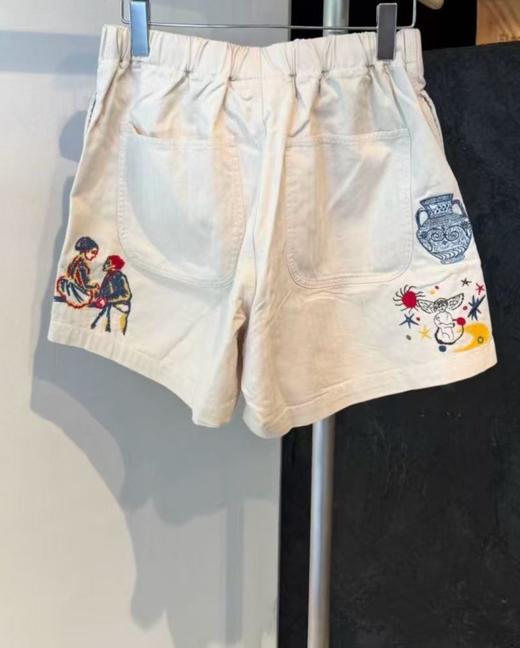 男款刺绣休闲短裤zh 商品图1