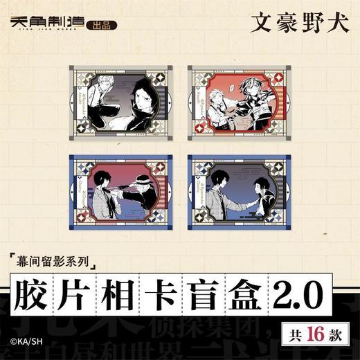 文豪野犬-幕间留影系列-胶片相卡盲盒2.0(16个/盒) 商品图4