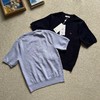 Hazzys哈吉斯短袖针织衫女士春季时尚休闲通勤打底衫圆领套头上衣 商品缩略图3