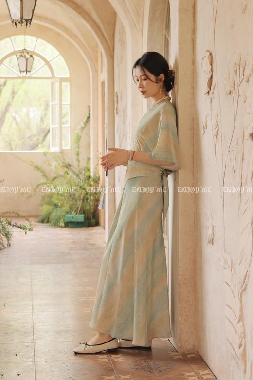 【门店同款】ENJOY夏季“游园戏梦”烟霞染一片式长裙 171143567 商品图4