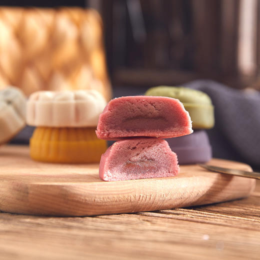 【绵密细腻！精致小巧】和果子日式豆沙糕点颜值美食礼盒好吃的和菓子零食180g6个装点心。xb 商品图2