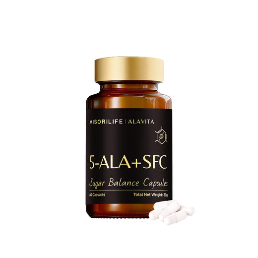 ⁶【MISORILIFE糖平衡胶囊】桑叶提取物+5-ALA磷酸盐+苦瓜提取物+柠檬酸亚铁钠+铬酵母 60粒/瓶，效期到28年11月【香港直邮】SS06-QTT-MIS 商品图2