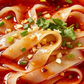 【新鲜现制】汤汁红油凉皮ZSJ（份）约500g(忌口请备注）