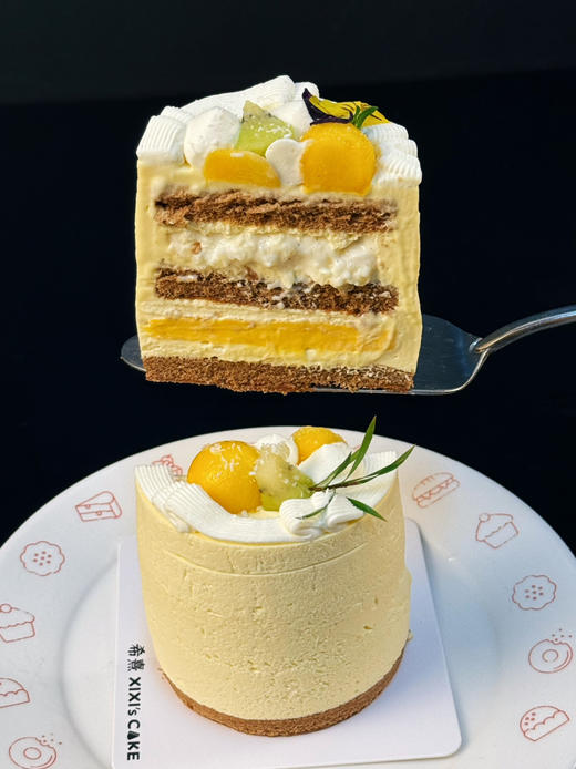 百香芒芒米布丁小蛋糕（11点半出） 商品图1