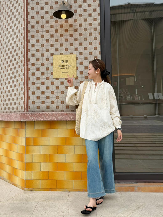 2604302   土耳其🇹🇷牛仔，9分阔腿牛仔裤 商品图3