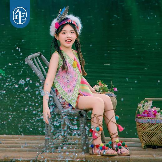 年衣童装儿童马甲女童2026年新款夏装民族风女孩大童背心吊带上衣 商品图2