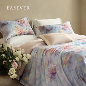 绎生活奥勒印花四件套 | 面料柔软亲肤、透气性佳、印花设计清新雅致