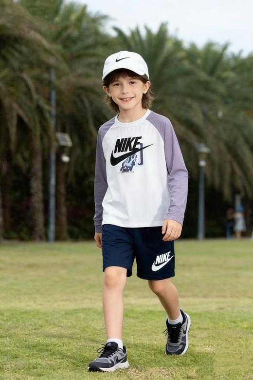 NIKE耐克蓝火儿童速干长袖 商品图2
