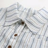 RF220斯尔丽2026新款休闲风条纹衬衣搭配阔脚裤松弛通勤 商品缩略图5