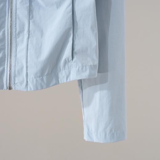 西子/海滨风光通勤百搭抽褶收腰轻薄透气衬衫/CSXS0730 商品图3