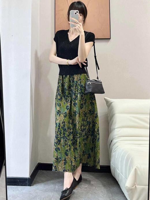【G弟同款】银河星光针织衫 进口32支兰精天丝+桑蚕丝！丝滑有型 透气凉爽 5级抗起球 商品图3