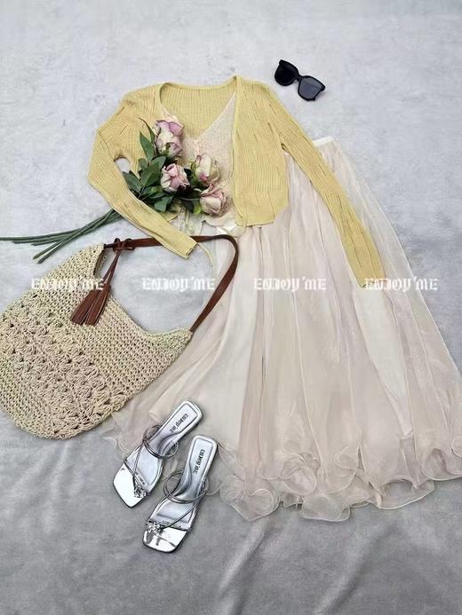 【门店同款】ENJOY夏季雾白松露长半裙 171195754 商品图2