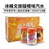 冰峰（ICEPEAK）橙味汽水330ml*24罐整箱装陕西特产中华老字号怀旧碳酸饮料 /水饮冲调 /饮料 /碳酸饮料 商品缩略图3