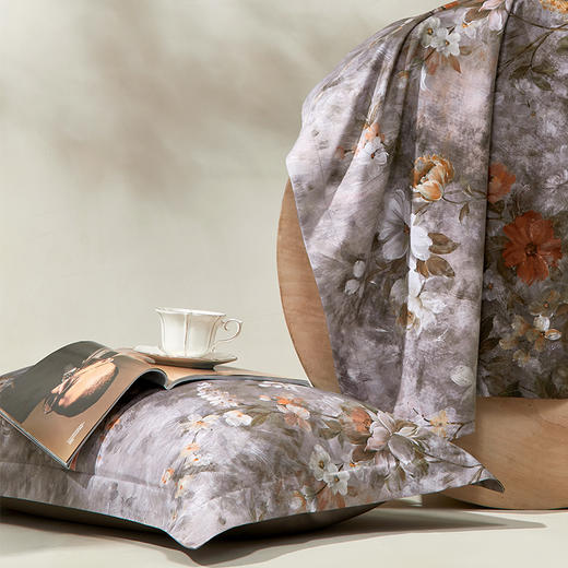 绎生活 萨利全棉印花四件套加厚加密长绒棉 商品图4