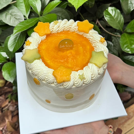 LITTLE WITCH蜜瓜芒果茉莉奶油蛋糕 商品图0