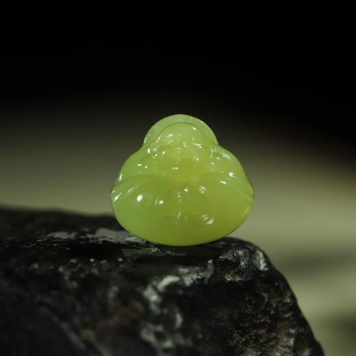 ² 和田玉18k金吊坠/若羌黄口弥勒佛/白玉公主扣【24小时鉴赏期】 HM02-CRMM-WSXD 【和田玉籽料】 商品图1