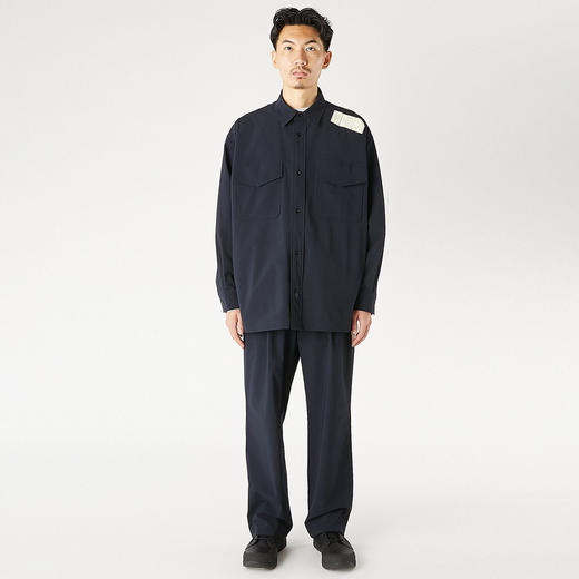 N.HOOLYWOOD CPO SHIRT 男装军事系列超轻量工装长袖衬衫 商品图1