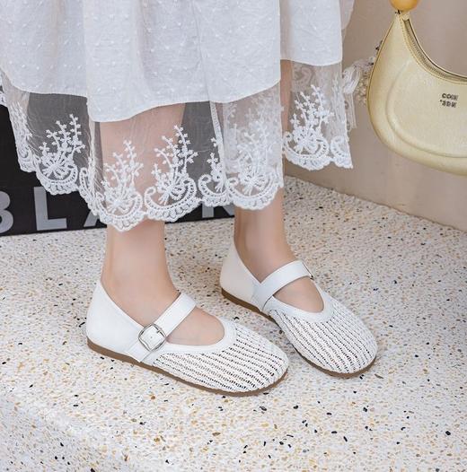 KAISER凯撒 复古编织镂空全包凉鞋KS3006 商品图1