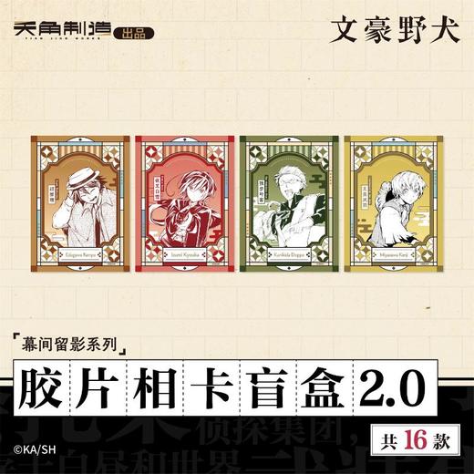 文豪野犬-幕间留影系列-胶片相卡盲盒2.0(16个/盒) 商品图2