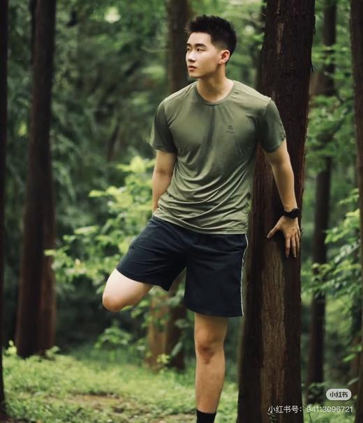 凯乐石 8000+山峰系列网布拼接速干圆领短袖T恤 Z-15937 商品图2