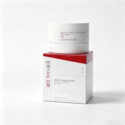 A35研尔博士-白泥净肤清洁泥膜100g  洁面 商品图3