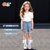 贝贝怡女童夏款牛仔短裤 商品缩略图1